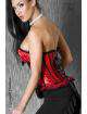 Bodice Romantic Effect Satin Red Chilirose 161053