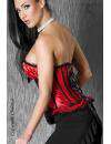 Bodice Romantic Effect Satin Red Chilirose 161053