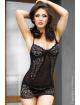 Babydoll Atraente Preto Chilirose,160030