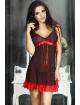 Babydoll in Black and Polka dot Red Chilirose 160042