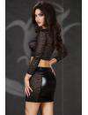 Set Skirt and Top Effect the Wet, and Income Black Chilirose 197035