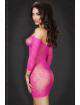 Mini Pink Dress Shoulders Uncovered Chilirose 197036