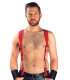 Combi Harness Braces Basic Vermelho,601113