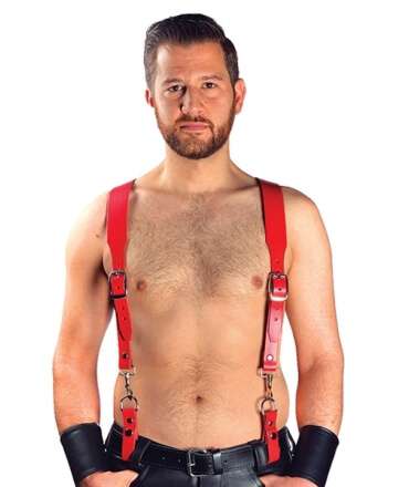 Combi Harness Braces Basic Vermelho,601113