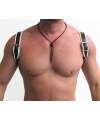 Harness Halter Black White 600644