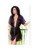 Babydoll Robe with Transparency Chilirose 160055