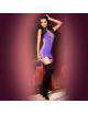 Mini Dress Inserts Net Chilirose Black or Purple 197039