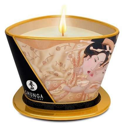 Vela de Massagem Shunga Desire Baunilha 170 ml,353020