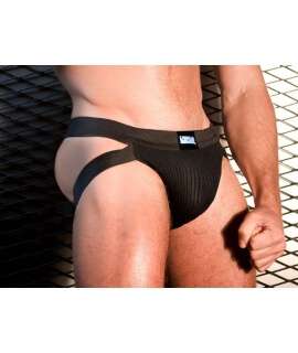 Jockstrap BARCODE Anton Swim Jock Preto,125014