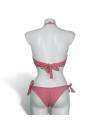 Bikini Red Striped Retro 360002