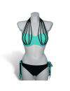 Bikini and Blue Strips 360005