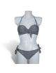 Bikini Black Stripes Retro 360003