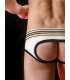 Jockstrap BARCODE Backless Brief Gustavo Branco Preto Amarelo,125019