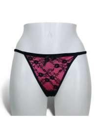 Underwear Thong Lace Overlaid Various Colors 176039