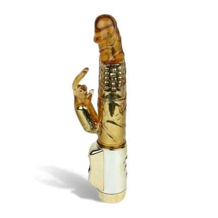 Vibrador Rabbit US Gold Lover 23 cm,210026