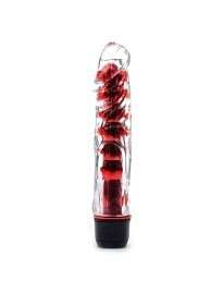 Vibrador Clássico Crystal Vermelho 17,5 cm,217016