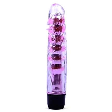 Vibrator the Classic Crystal Pink 17.5 cm 217015