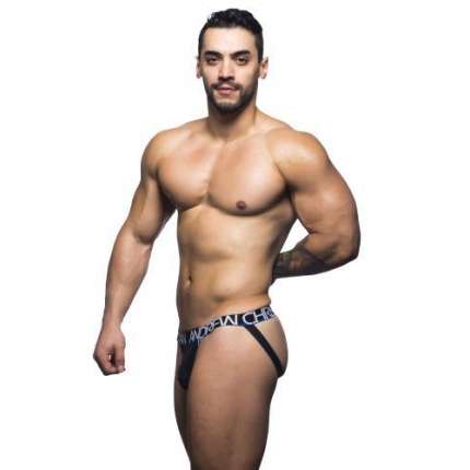 Jockstrap Andrew Christian Pro Varsity Black 126014