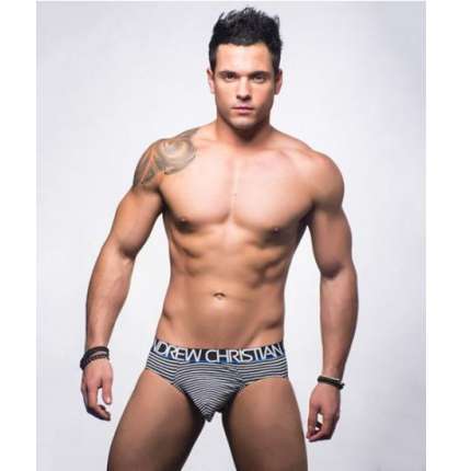 Cuecas Andrew Christian Almost Naked Limited Edition Preto e Branco,500072