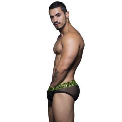 Cuecas Andrew Christian Mesh FUKR Preto,500066