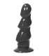 Dildo All Black 17 cm AB40