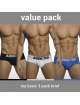 Pack 3 Cuecas Addicted My Basic Brief,500087