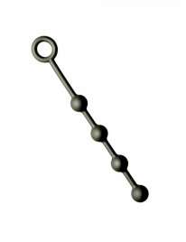 Balls Anal 4 x 30 mm Black 339013