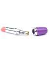 Vibrador Bala Baton Roxo 9 cm,211036