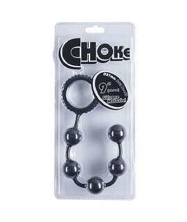 Balls Anal Choke Black 22 cm S4F08713