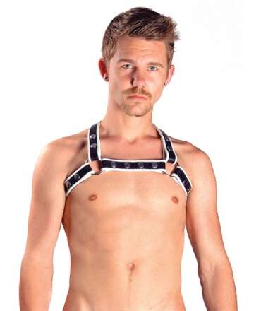 Harness X-Back Premium Branco,601742