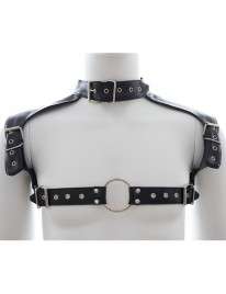 Harness Collar Leather Synthetic 111024