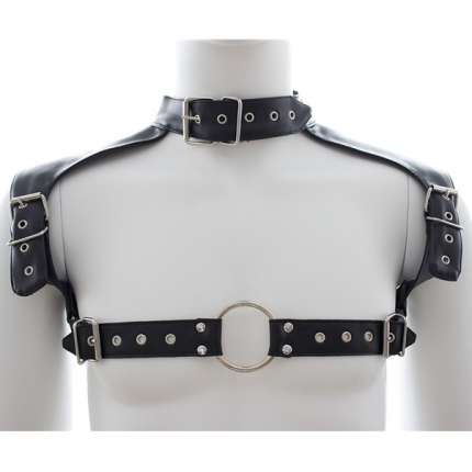 Harness Colar Couro Sintético,111024