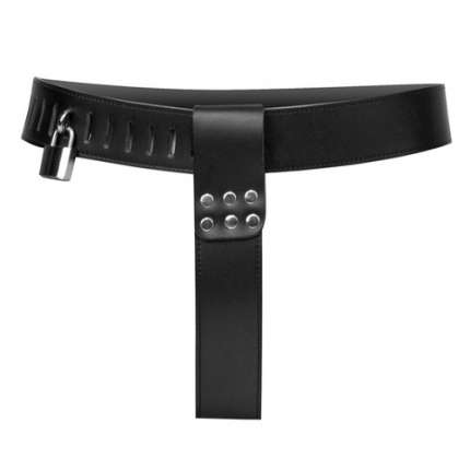 Chastity belt Female Leather Adjustable 144002