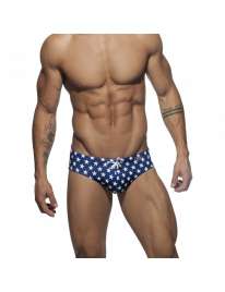 Sunga Addicted Stars Brief Azul Marinho,500108