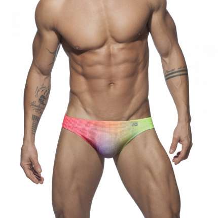 Sunga Addicted Dotted Mini Brief Amarelo,500114