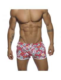 Bathing suit Addicted Hawaiian Short, Red 500126