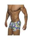 Calção de Banho Addicted Hawaiian Short Azul Marinho,500127