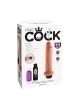 Dildo com Ejaculação King Cock Squirting Cock Branco 18 cm,234006