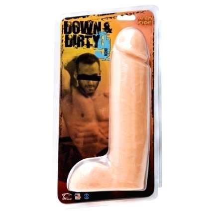 Dildo Wildfire Down & Dirty Bege 22 cm,234010