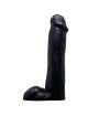 Dildo Wildfire Down & Dirty Black 20 cm in PVC 234011