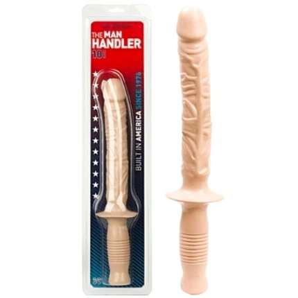 Dildo com Cabo Manhandler Bege 39 cm,234014