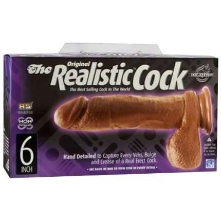 Dildo Realistic The Realistic Cock Mulatto 17 cm 234017