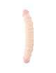 Dildo Duplo Racing Hard-Ons Branco 30 cm,224005