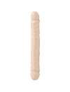 Dildo Duplo Jr. Veined Double Header Bender Bege 30 cm,224007