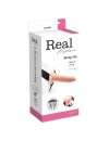 Strap-on Oco Real Rapture Air Feeling Branco 20 cm,150013