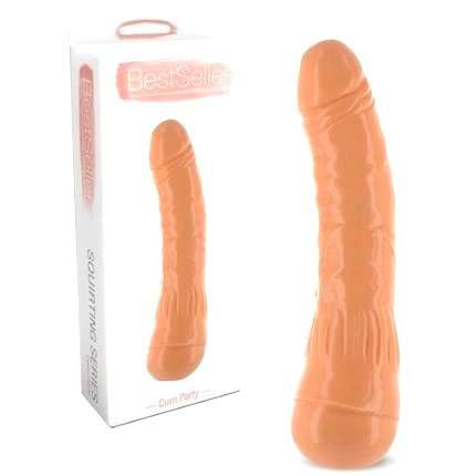 Dildo com Ejaculação Bestseller Cum Party Bege 21 cm,234024