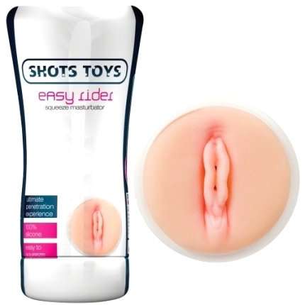 Masturbador Easy Rider Squeeze Vaginal 19 cm,127086