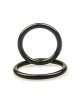 2 x Cockrings Silicone Black 130060