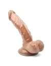 Dildo Being with Testicles Brown 16.5 cm 234027