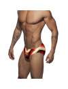 Swimwear Addicted Woof Digital Brief Orange 500135